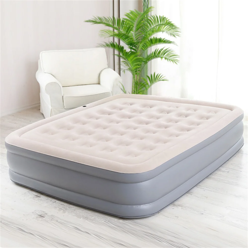 Description Picture 2 of itemLuxury Air Mattress with Built in Pump Queen Size Inflatable Mattress for Home Camping Fully Automatic Air Cushion Bed On Floor