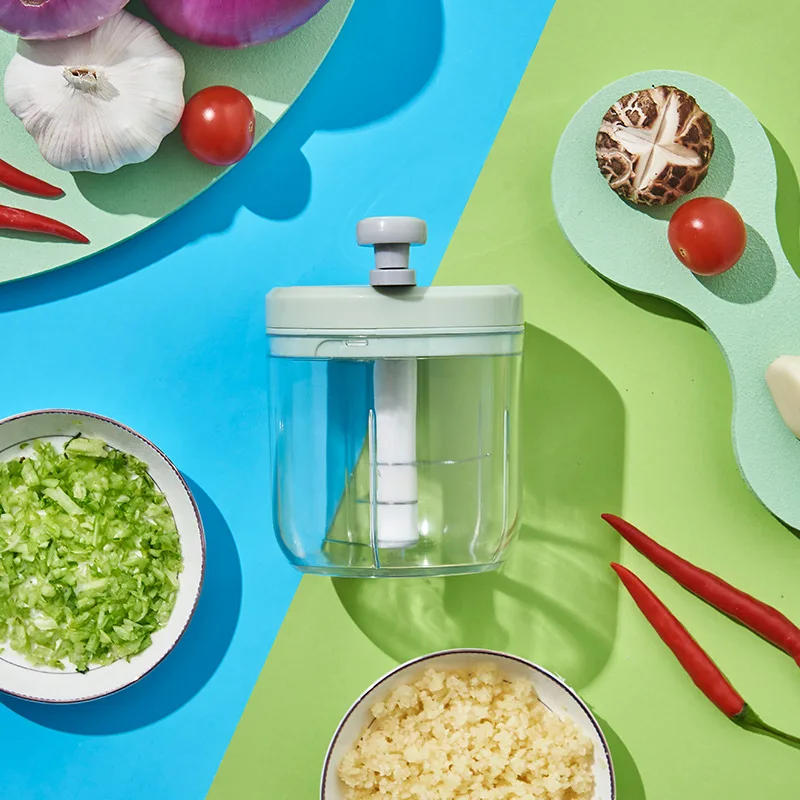 Description Picture 2 of itemMulti-functional Manual Garlic Grinder Household Baby Vegetables and Fruits Auxiliary Cooking Machine Kitchen Garlic Grinde