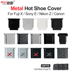 Hot Shoe Cover Flash Camera Metal Hot Shoe Cap Cold Shoe Cover for Fujifilm XT30 Canon R6 Nikon Z5 Sony A6000 Camera Accessories