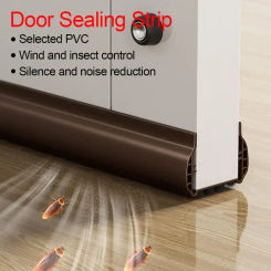 Wave Bottom Door Draft Stopper Weather Strip Anti-Cold Noise Blocker Soundproof Door Sweeps for Interior Doors Gap Filler