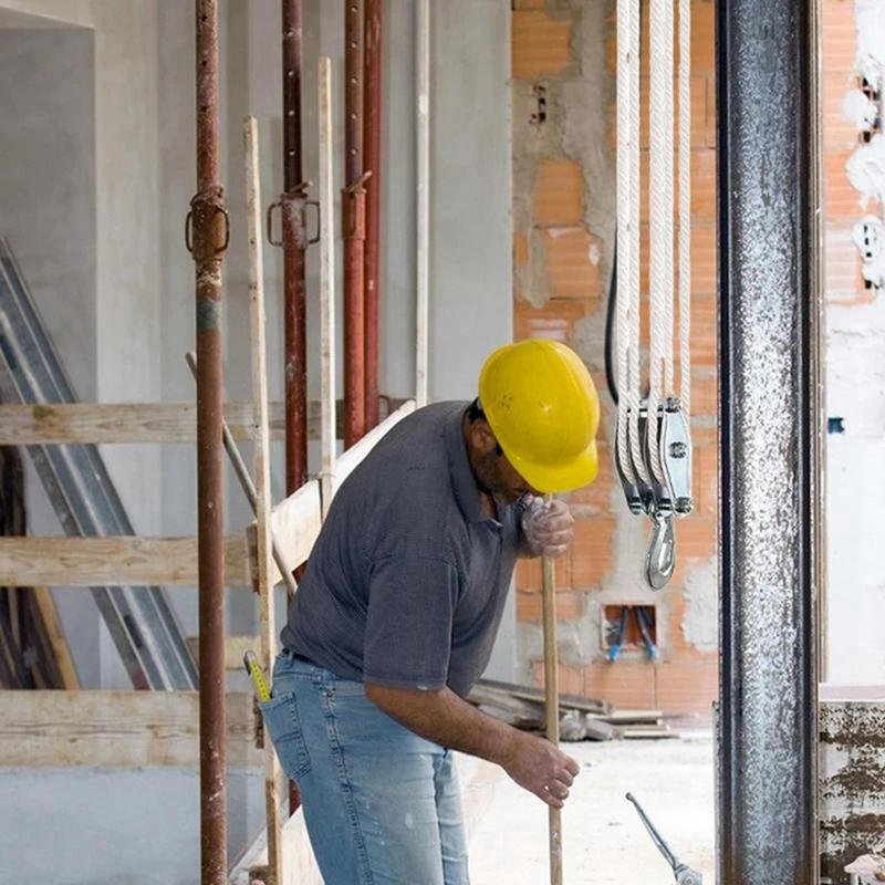 Description Picture 6 of itemBlock And Tackle Pulley System Rope Pulley Hoist With Lifting Power Breaking Strength Heavy Duty Pulley System 15M