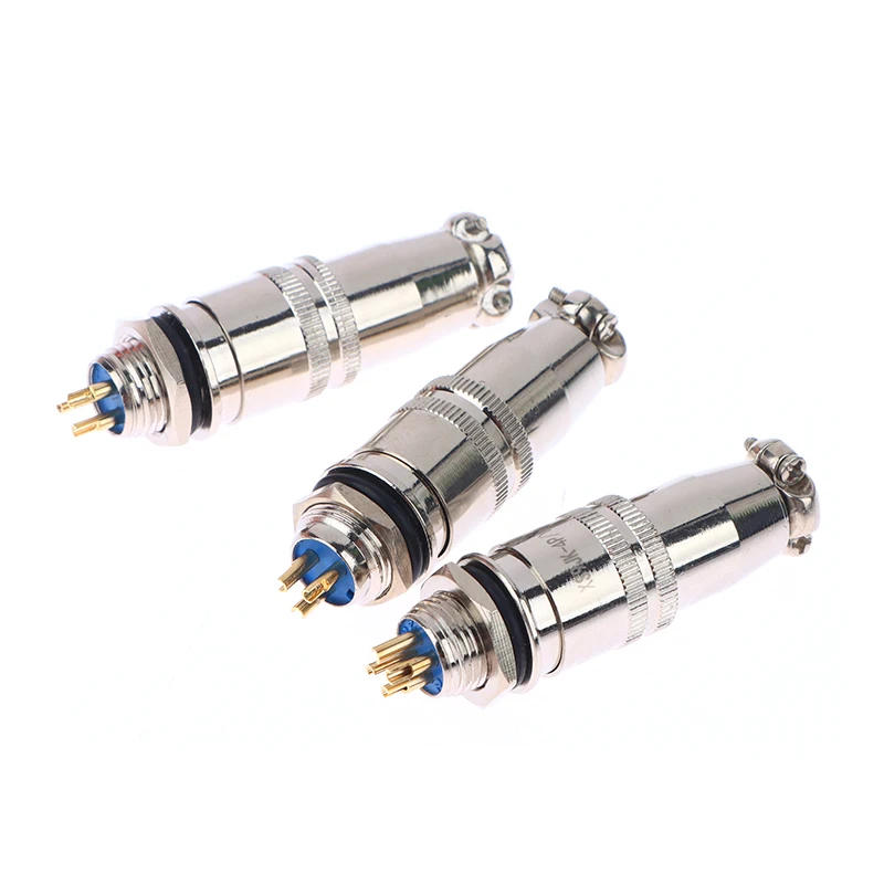 Description Picture 6 of item1 Set 250v Electrical Mini XLR Aviation Plug XS9 XS10 2Pin 3Pin 4Pin 5Pin 9MM/10MM Self Locking Aviation Socket Connector