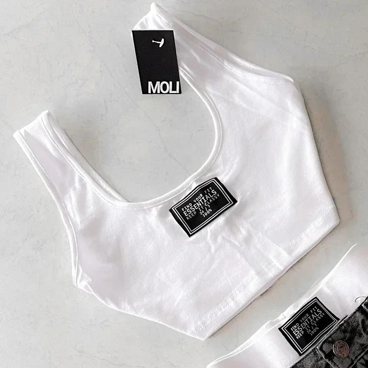 Description Picture 3 of itemStraps Casual Versatile Multiple Pockets Denim Skirt Dress Sets Goth Womens Two Peice Sets Y2k New Fashion Strap Streetwear