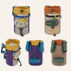 New Multi-Purpose Bike Basket Detachable Portable Front Basket Outdoor Waterproof Water Bottle Bag