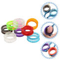 16 Pcs Scissors Ring Silicone Finger Hairdressing Accessories Pet Rings Silica Gel Protectors Supple