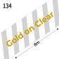 Gold on Clear
