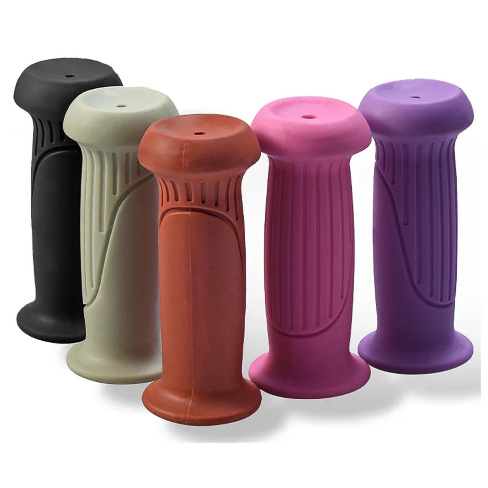 Description Picture 2 of item1 Pair Children's Bicycle Rubber Grip Handlebar Cover Balance Scooter Anti-Slip Handle Accessories For 22MM Handlebar Diameter