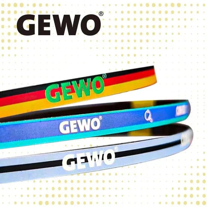 Description Picture 3 of itemOriginal GEWO Table Tennis Racket Carbon Edge Tape Ping Pong Bat Side Hard Protective Sponge Tape 6MM Carbon Edge Tape