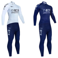 INEOS Team Winter Cycling Jacket Men Women 20D MTB Road Bike Maillot Pants Suit Ropa Ciclismo Thermal Fleece Bicycle Clothing