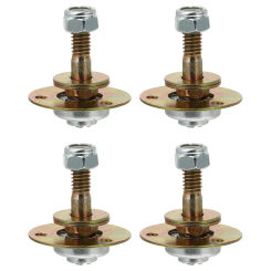 4 Pcs Kit Rocking Chair Bearing Furniture Connecting Fittings Part Screws Kits for Leveling Accessories