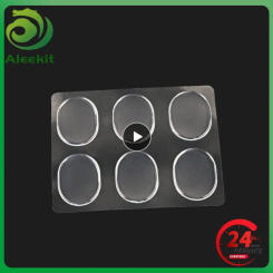 Self Adhesive Door Stopper Rubber Damper Buffer Cabinet Bumpers Silicone Furniture Pads Cushion Protective Pads 3.3*2.6cm