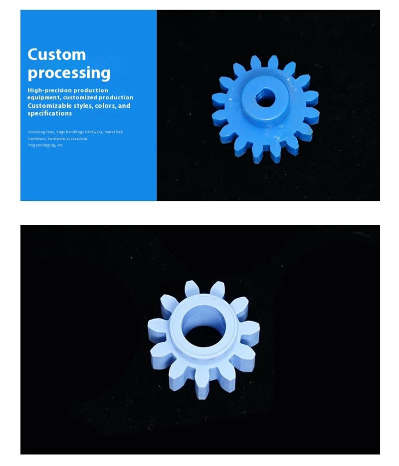 Description Picture 4 of itemPCBEquipment AccessoriesPPSpur GearPVCStraight Gear Horizontal Line Transmission Straight Gear