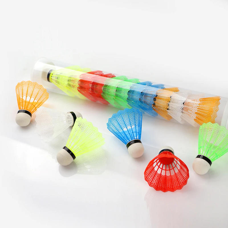 Description Picture 6 of item12pcs Plastic Badminton Shuttlecock Lightweight Badminton for Hitting Practice Portable Badminton for Practice Outdoor Supplies