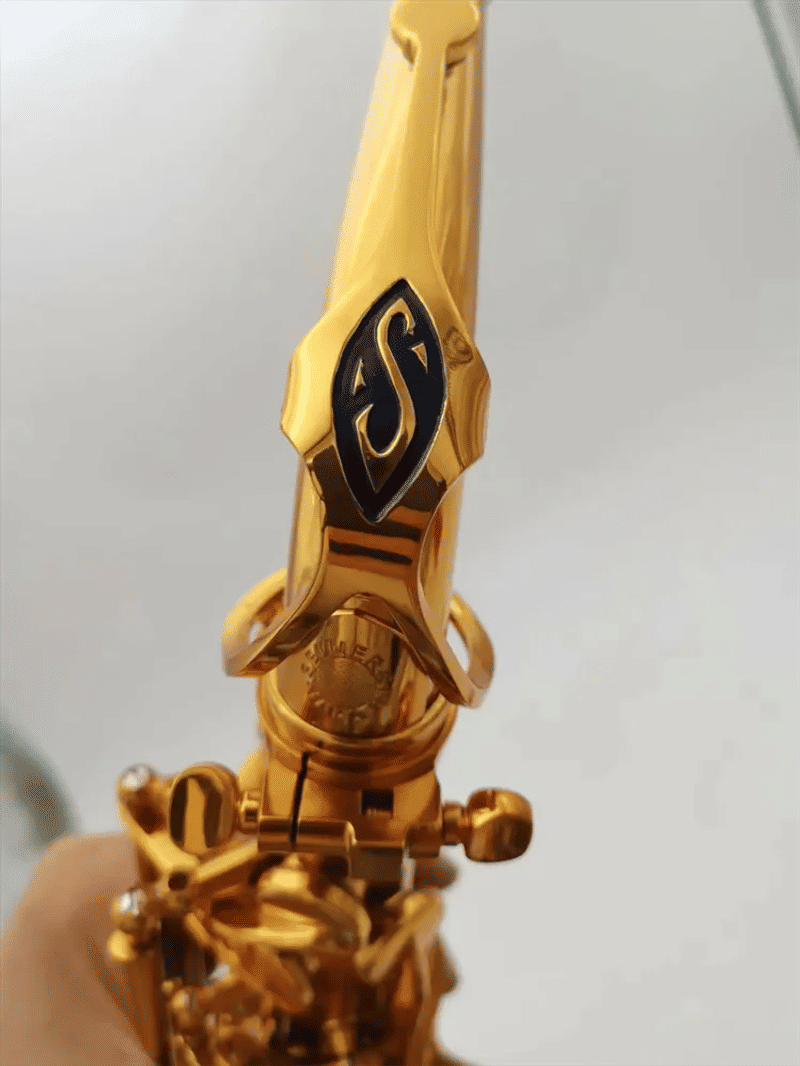 Description Picture 6 of itemHigh Grade Antique Finish Eb E-flat Alto Saxophone Sax Shell Key Carve Pattern Woodwind Instrument with Case Other Aeccessaries