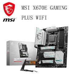 MSI Mainboard X670E GAMING PLUS WIFI DDR5 Motherboard Support CPU 7950X3D/7900X3D/7800X3D (AMD X670E/AM5 interface)