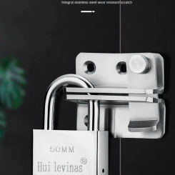 Household Small Head Padlock Anti-Theft And Water-Resistant Dormitory Lock Stainless Steel Anti-Rust for Locker Security