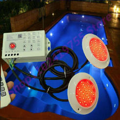 DC12V 25W Underwater Light Bluetooth APP Control Outdoor/Indoor RGB LED Pool Light Fountain Landscape Lamp Piscina Luz Spotlight