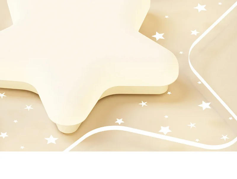 Description Picture 6 of itemFull Spectrum Eye Protection Cream Ceiling Light Led Bedroom Light Home Boys Girls Children Room Light