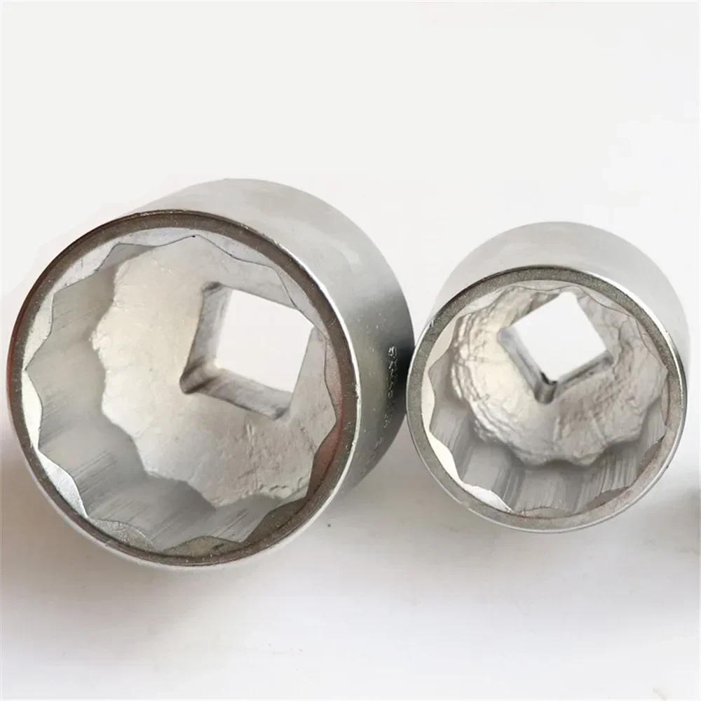 Description Picture 3 of item36mm Jumbo Socket 3/4"Inch 12 Point Nut 45# Steel Bit Ratchet Wrench Heavy Duty Plum Blossom Sockets Maintenance Hardware Tools