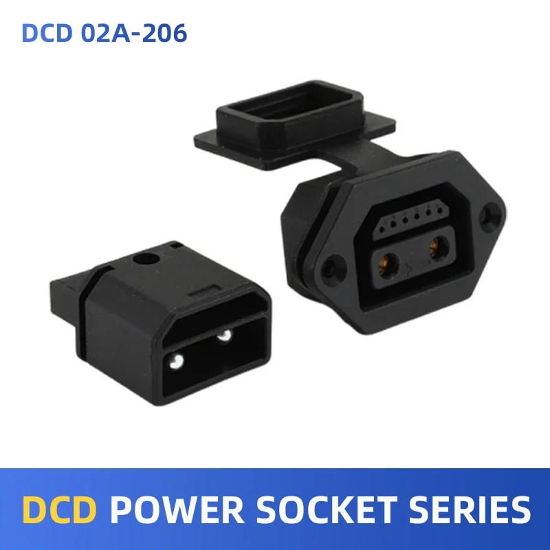 Description Picture 2 of itemM25 2+6 Battery Power Connector Electric Vehicle Lithium Battery Charging Plug Socket DCD02A-20F6 Male Female Charging Sockets