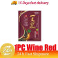 1PC Wine red