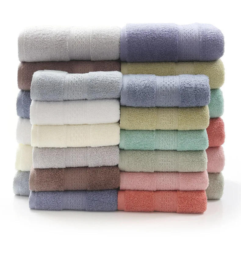 Description Picture 4 of item6PCS / 3PCS Cotton Towel Set Luxury Lace Embroidered Bath Towel Face Towel Hand Towel Washcloths Quick Dry Terry Towels 17Colors