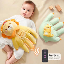 Baby Pillow Newborn Soothing Babe Sleep Aid Pillow Babies Soothing Palms Infant Calming Remote Control Hand Palm Toddler Nursing