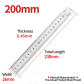 Steel Ruler 200mm