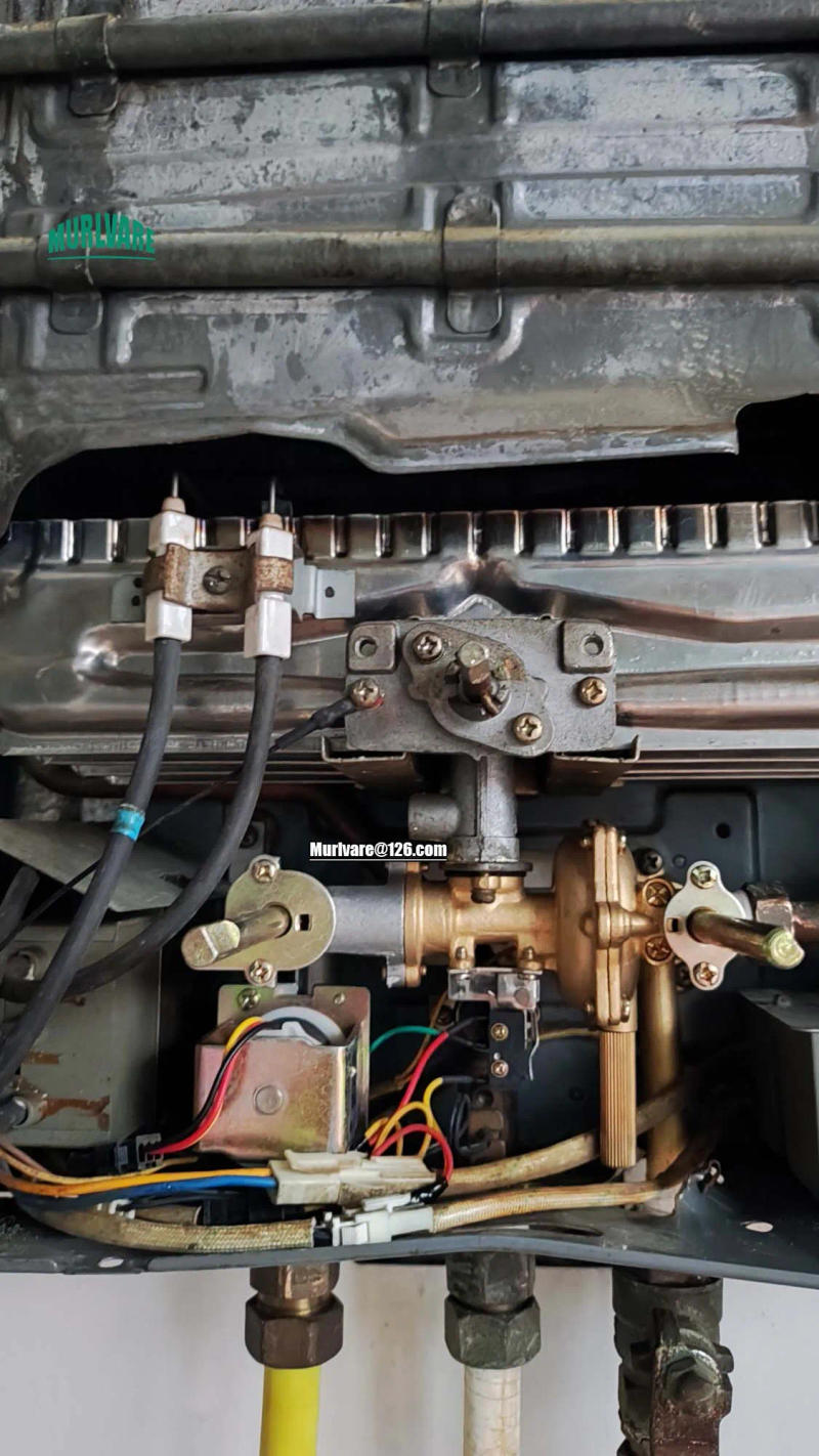 Description Picture 3 of item125/130/135/145/150/155/160/165mm Water Gas Linkage Valve Water Heater Inlet Valve Assembly For VATTI Midea Water Heater