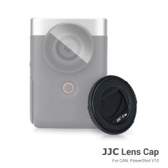 JJC Lens Cap Camera Lens Cover Accessories for Canon PowerShot V10 camera compatible with JJC F-WMCUV10 Filter