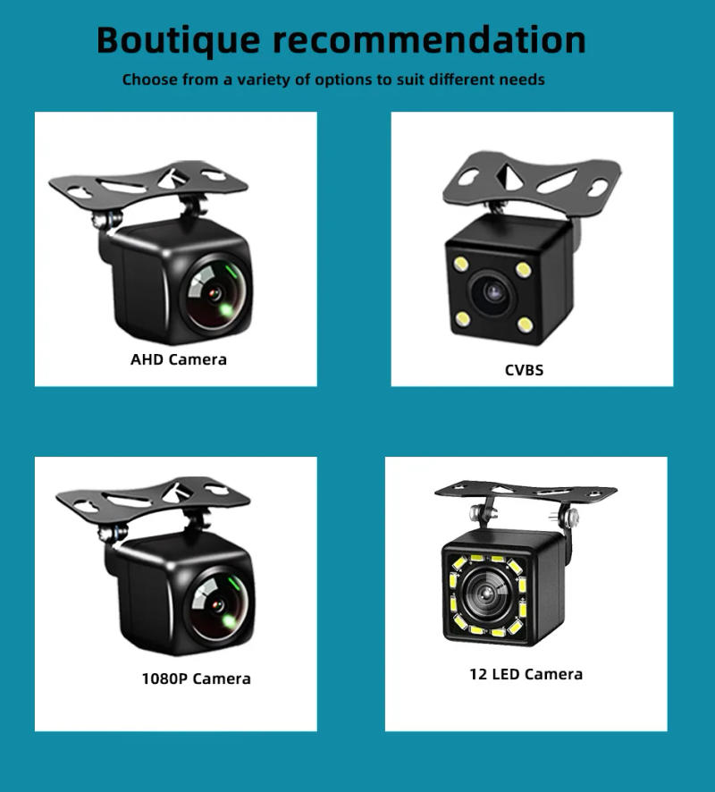 Description Picture 2 of itemCar wide-angle rear view camera reversing parking monitor waterproof AHD/1080P ultra-clear camera