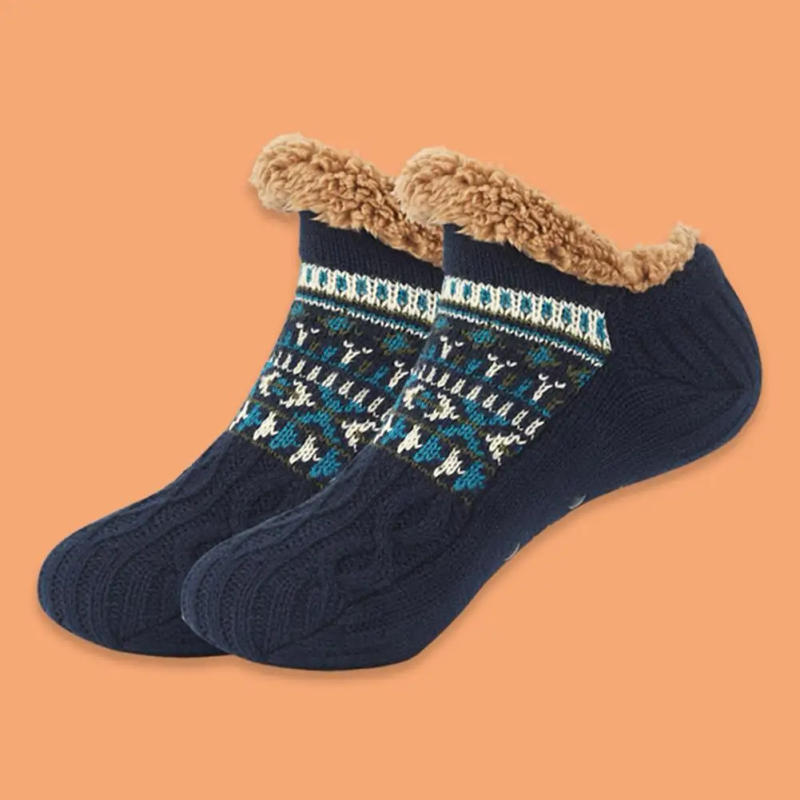 Description Picture 4 of itemAutumn And Winter Floor Socks Home Warm Thicken Women Men Socks Sleep Carpet Socks Slippers Socks Men Non-slip Yoga Socks