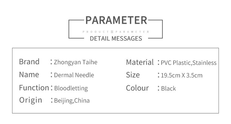 Description Picture 4 of itemDouble Head Dermal Needle Disposable Plum Blossom Needle Skin Seven Star Needle Blood Hammer Sterile Acupuncture Cupping Massage