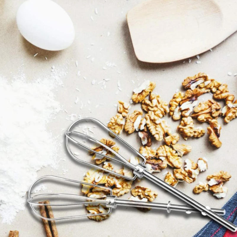 Description Picture 4 of itemHand Pressure Semi-automatic Egg Beater Stainless Steel Kitchen Accessories W10490648 Hand Mixer Turbo Beaters