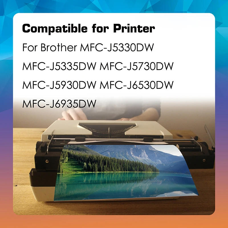 Description Picture 5 of item1SET Compatible Ink Cartridge for Brother LC3219XL LC3219 LC3217 for MFC-J5330DW J6530DW J6930DW J5730DW J5335DW J5930DW J6935DW