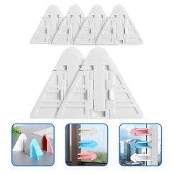 6 Pcs Child Safety Lock Proof Door Sliding Glass for Window Locks Baby Push and Pull