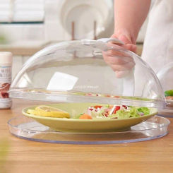 ABS Microwave Splatter Cover for Foods BPA Microwave Plate Cover Guard Lid Dropship