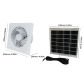 8in fan with Solar