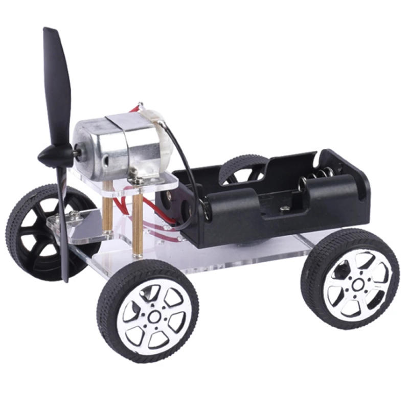 Description Picture 4 of item130 Brush Motor Mini Wind Educational Toy DIY Car Motor Robot Kits for arduino