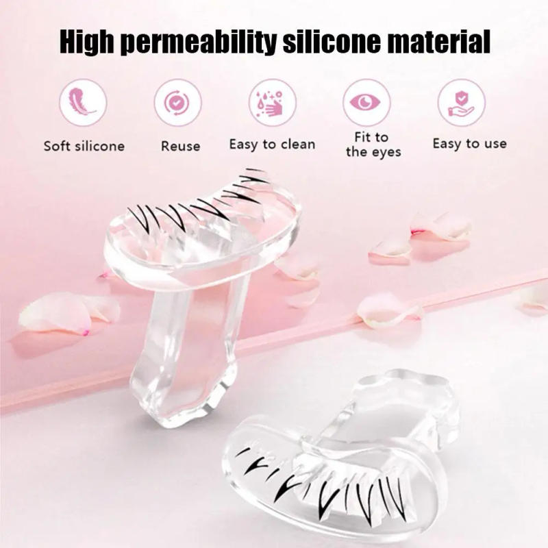 Description Picture 6 of itemEyelash Seal DIY Lower Lash Extension Stamp Silicone Makeup Tool For Beginner Convenient Natural Lower Eyelash Artifact Eyeliner