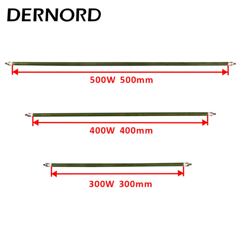 Description Picture 2 of item220v Electrical Oven Straight Tubular Heating Element 110v 8mm Air Spare Resistance Flexible Heater 300w 400w 500w DERNORD