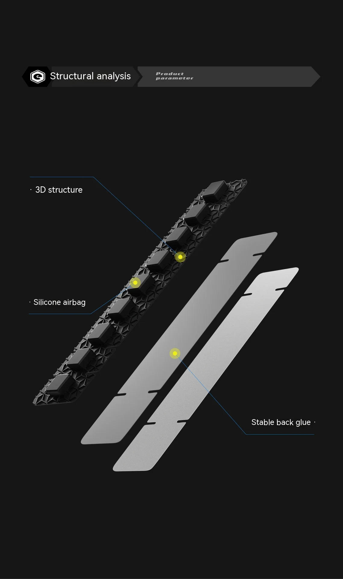 Description Picture 4 of item1PC Bicycle silicone chain protection sticker lower pipe protection chain sticker anti scratch sticker for mountain road vehicle