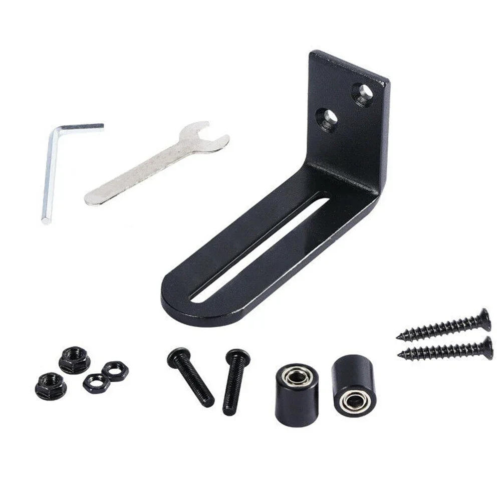 Description Picture 6 of itemAdjustable Sliding Bottom Floor Guide Clips W/ Screws Wall Mount Floor Bottom Guide Door Stay Roller Sliding Door Fittings