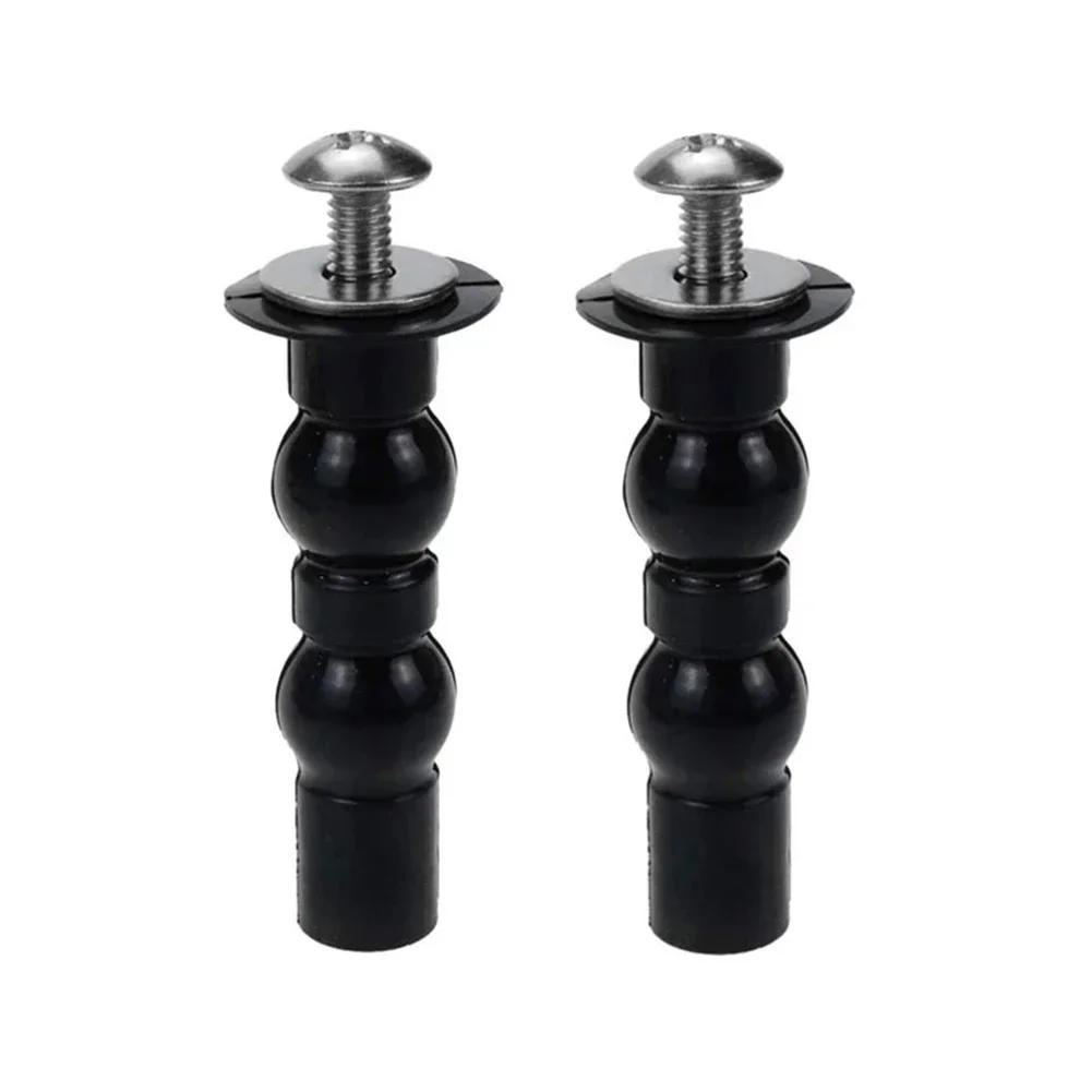 Description Picture 2 of item2pcs Toilet Seat Screws Nut Cover Lid Top Fixing Blind Hole Fitting Kits Bathroom Accessories Replacement Toilet Seat Screws