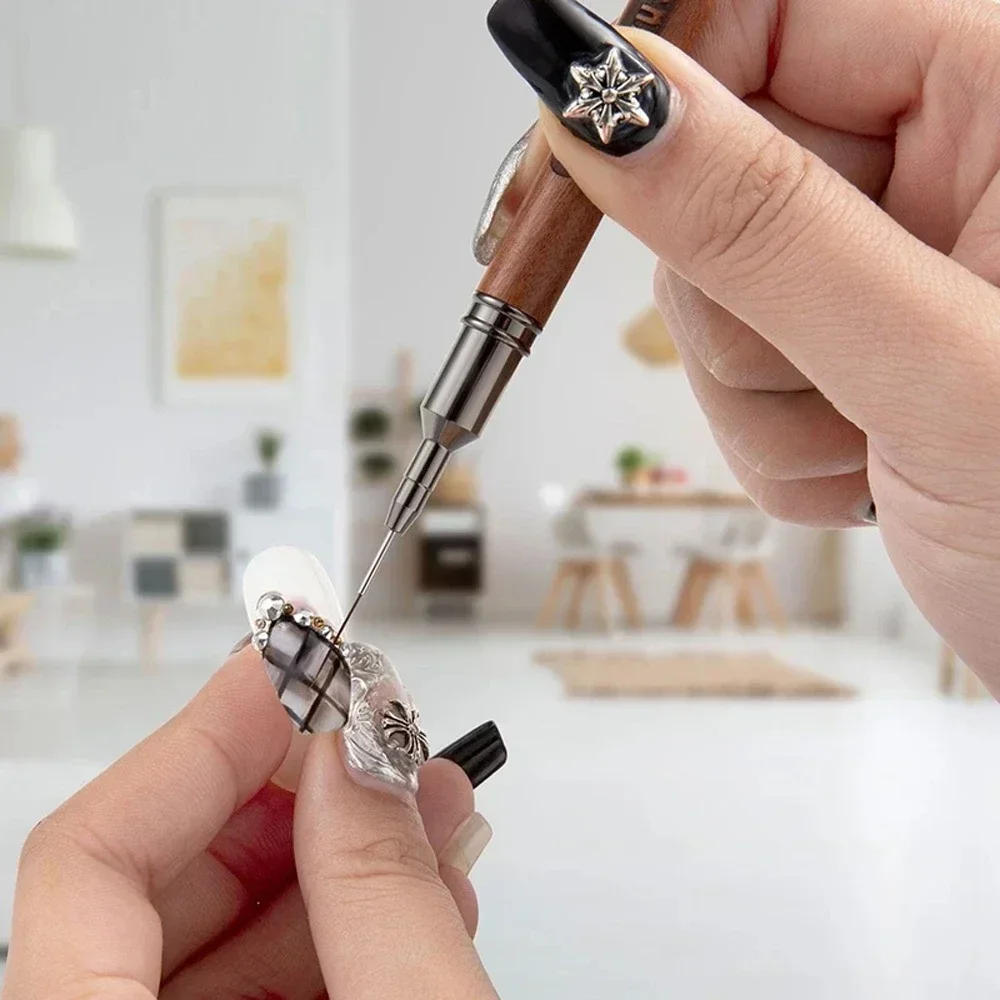 Description Picture 6 of itemBQAN Nail Art Brush Wooden Handle Nail Pen Beauty Nail UV Gel Drawing Brushes Painting Pen Manicure Tools