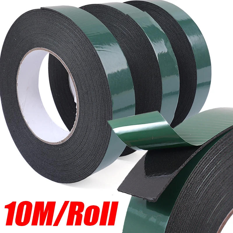 Description Picture 3 of item10M Double Sided Tape Strong Adhesive Foam Sponge Tape Black Sealer for Cell Phone Repair Waterproof Window Door Strip Tapes