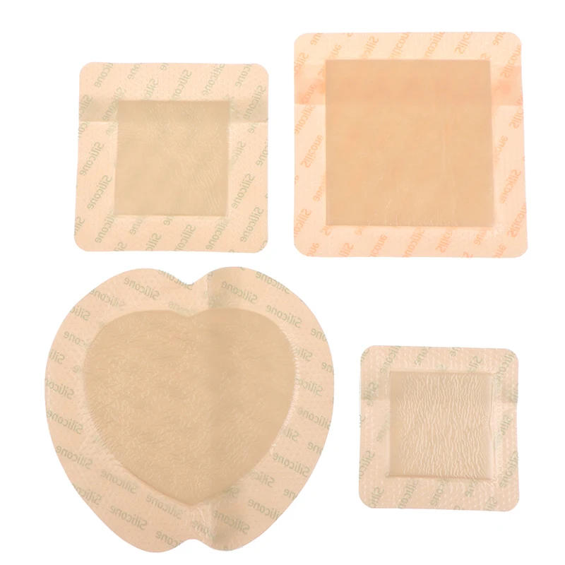 Description Picture 4 of item5Sizes Hydrocolloid Adhesive Dressing Wound Dressing Sterile Bedsore Healing Pad Patch Wound Care