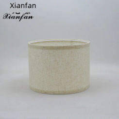 Modern Simple Fabric Lamp Cover Pvc Cotton Linen Sheepskin Paper Material Wall Lamp Table Shade For Home Decor