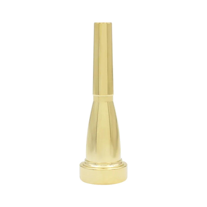 Description Picture 6 of itemTrumpet Mouthpiece 3C 7C Size Bullet Shape Horn Mouthpiece Silver&Golden Replacement Parts  Brass Musical Instrument Accessories
