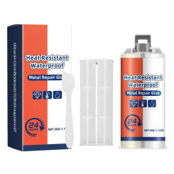 Metal To Metal Glue Multipurpose Liquid Metal Filler Metal Welding Glue Quick Drying Casting Repair Glue Adhesive Sealant Metal
